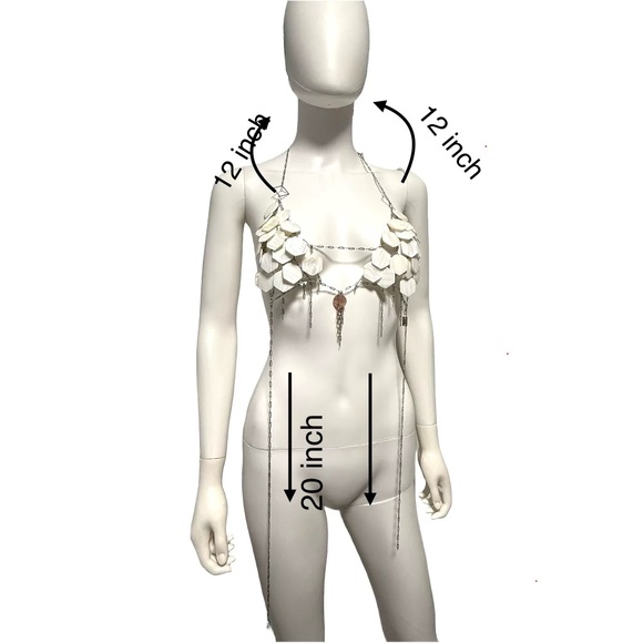 Unique Shell Statement Necklace - Picture 6 of 7